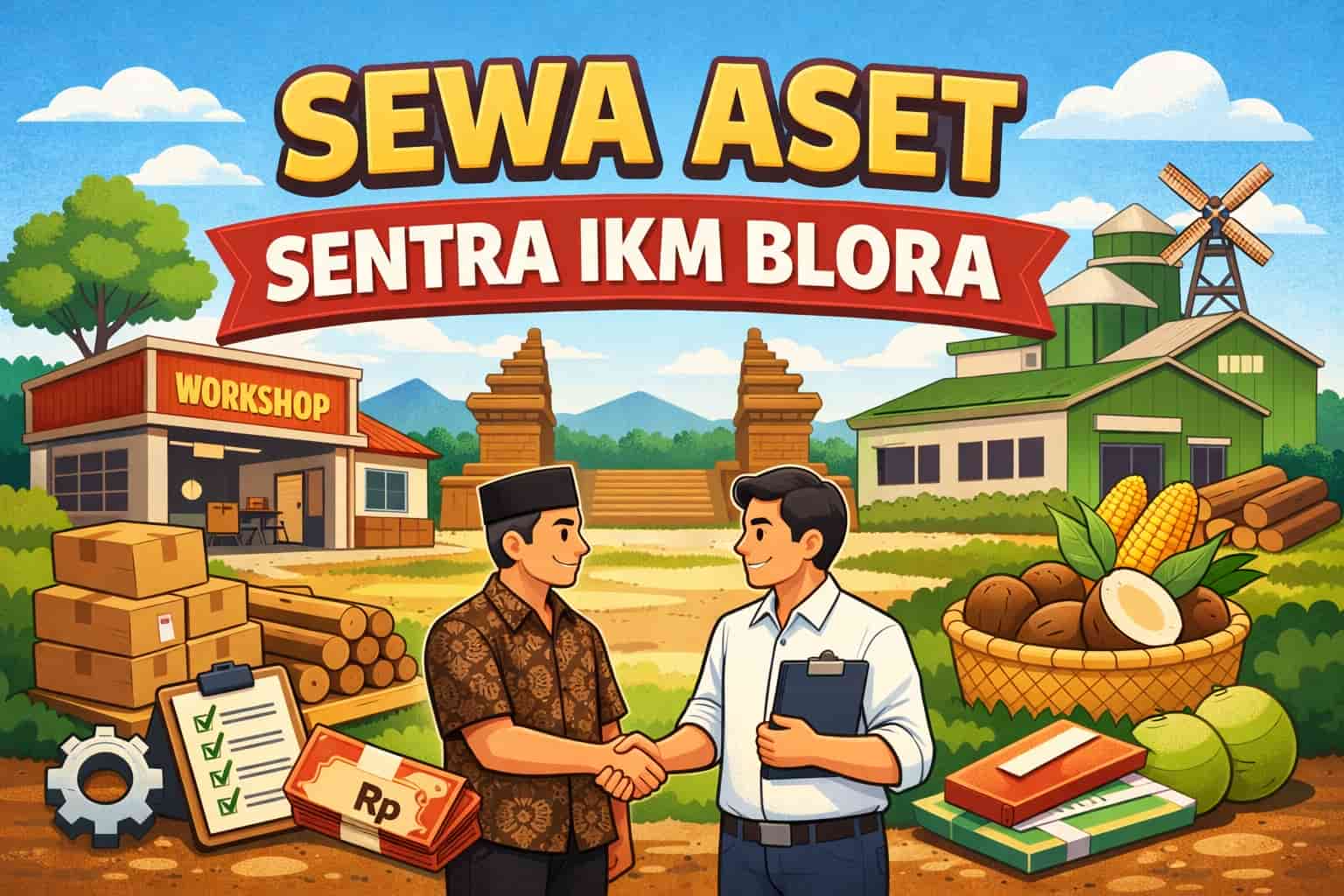 Sewa Aset Blora di Sentra IKM: Solusi Strategis Pengembangan Usaha Lokal