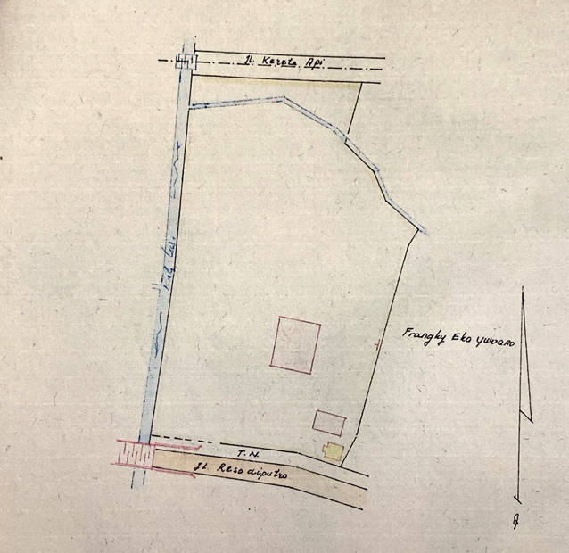 Denah Sewa Aset Taman Tirtonadi